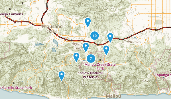 Agoura Hills, California Map