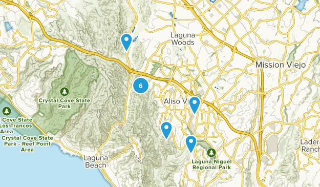 Aliso Viejo, California Map