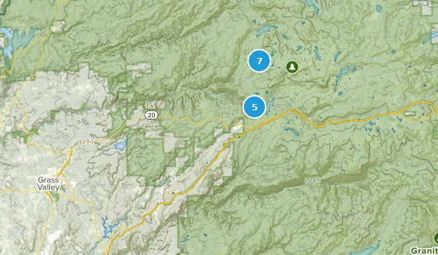 Alta, Californie Map