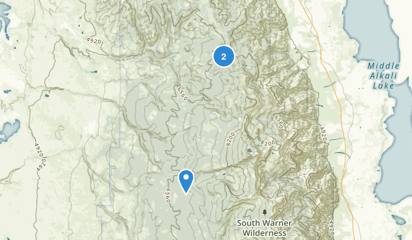 Alturas, California Map