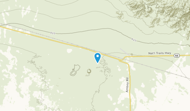 Amboy, California Map
