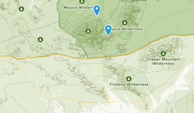 Amboy, Kalifornien Map