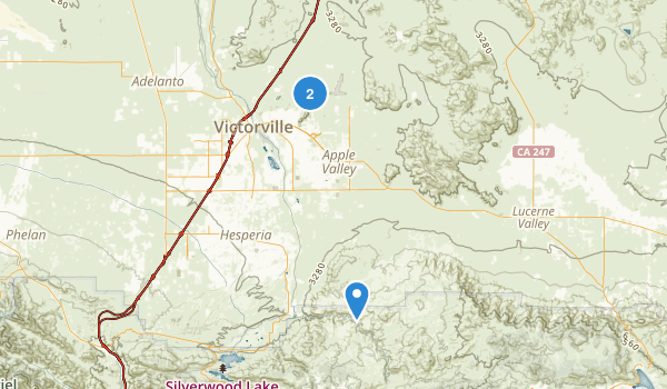 Apple Valley, California Map