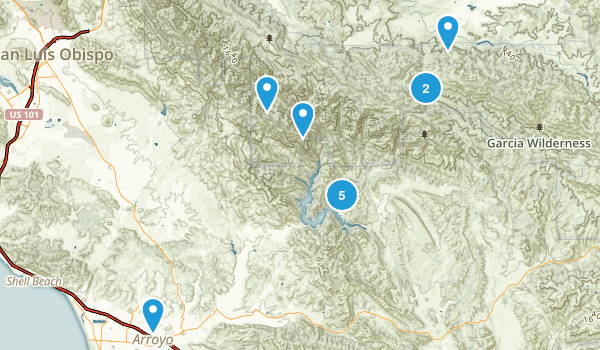 Arroyo Grande, California Map
