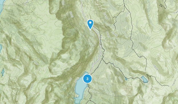 Aspendell, California Map