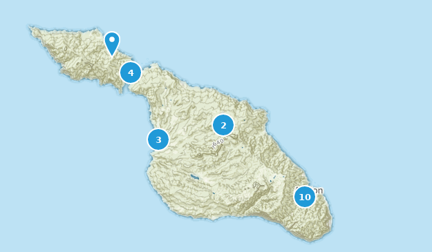Avalon, Californie Map