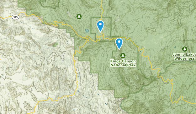Badger, California Map