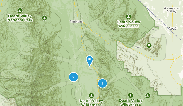 Badwater, California Map
