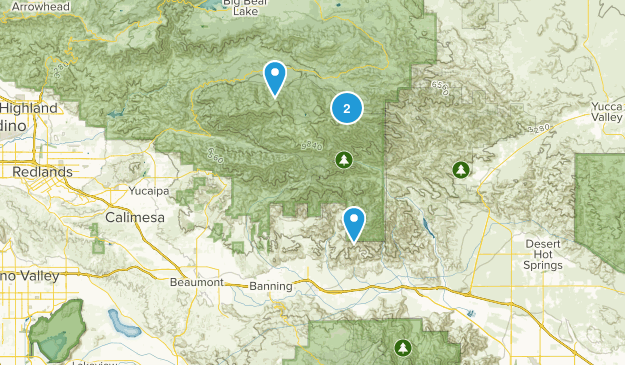 Banning, California Map