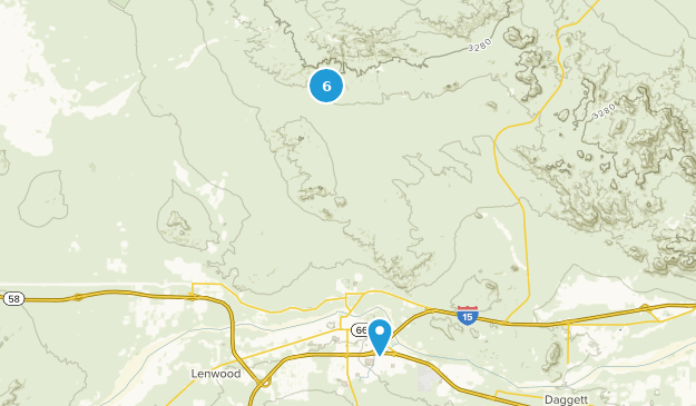 Barstow, California Map