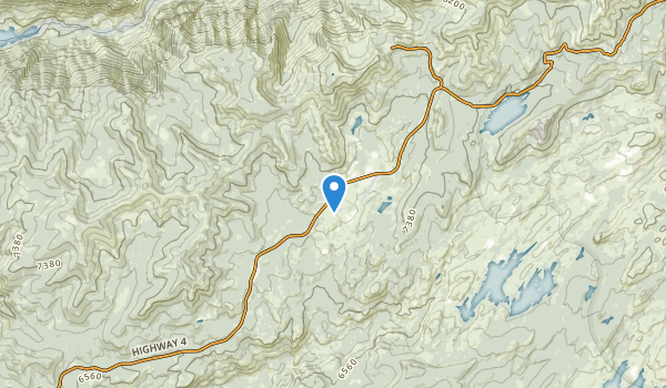 Bear Valley, California Map