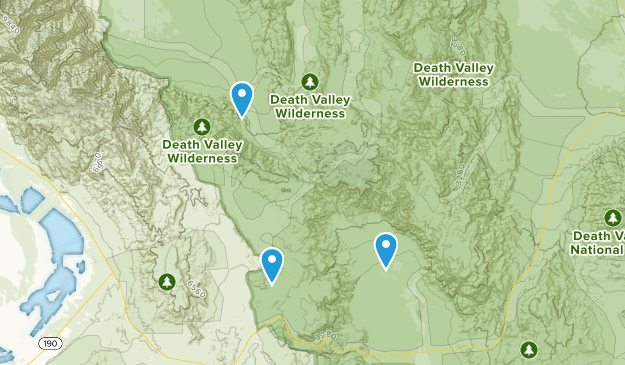 Beatty, California Map