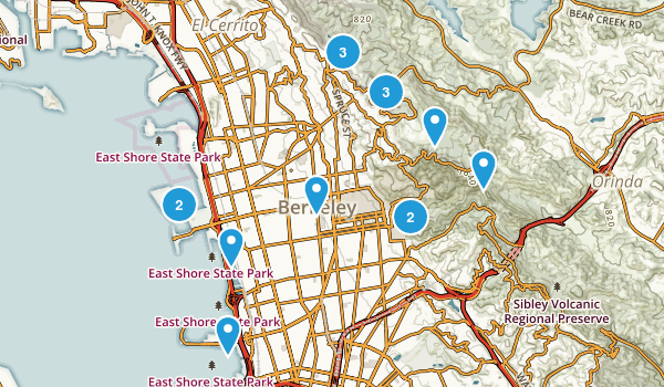 Berkeley, California Map