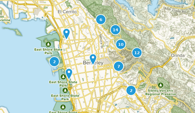 Berkeley, California Map