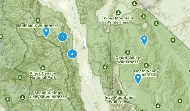 Big Pine, California Map