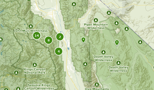 Big Pine, California Map