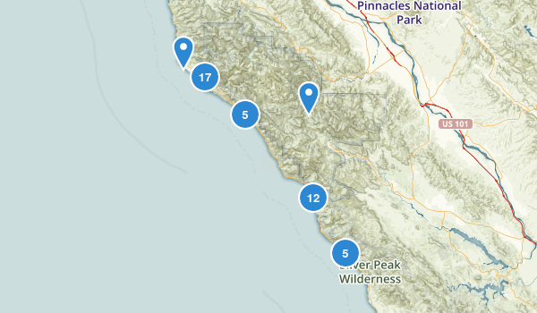 Big Sur, California Map