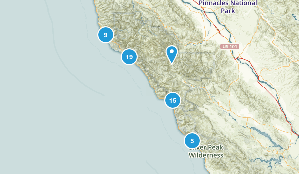 Big Sur, California Map