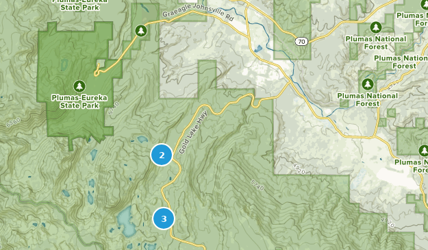 Blairsden Graeagle, California Map