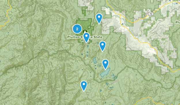 Blairsden-Graeagle, California Map