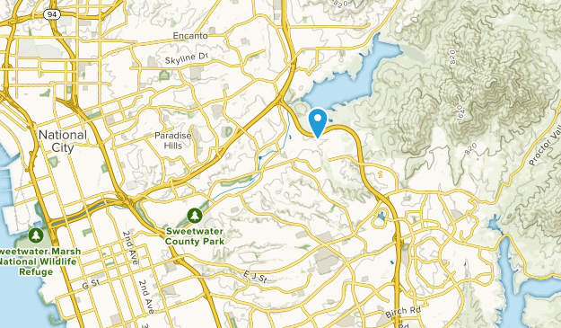 Bonita, Californie Map