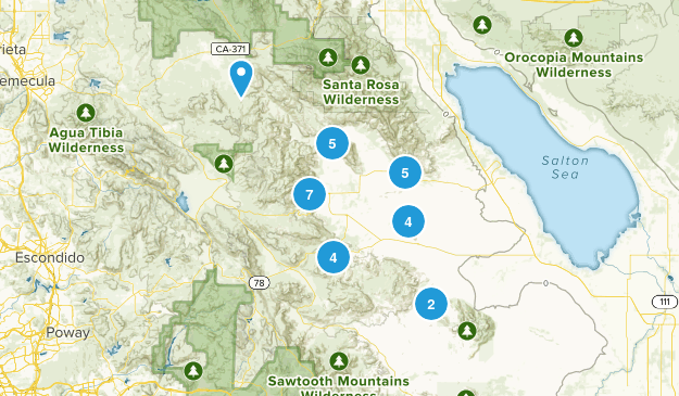 Borrego Springs, California Map