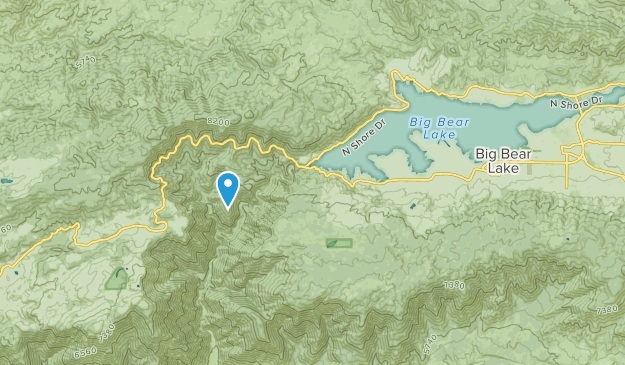 Boulder Bay, California Map