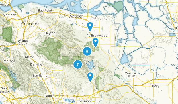 Brentwood, California Map