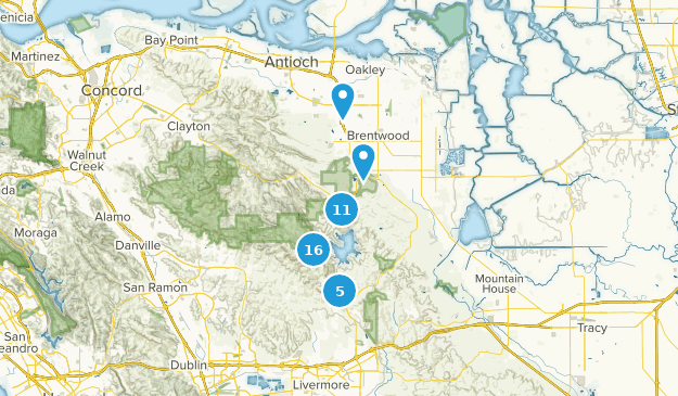 Brentwood, California Map