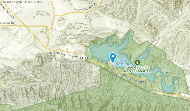 Cachuma Village, California Map