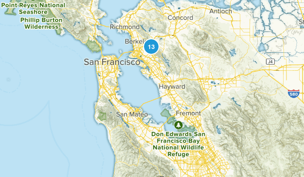 Canyon, California Map