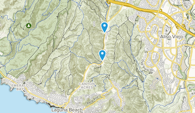 Canyon Acres, California Map