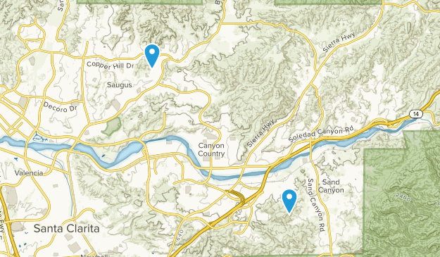 Canyon Country, California Map