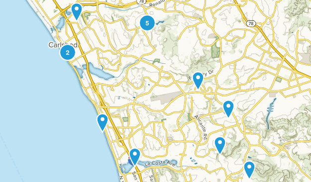 Carlsbad, California Map