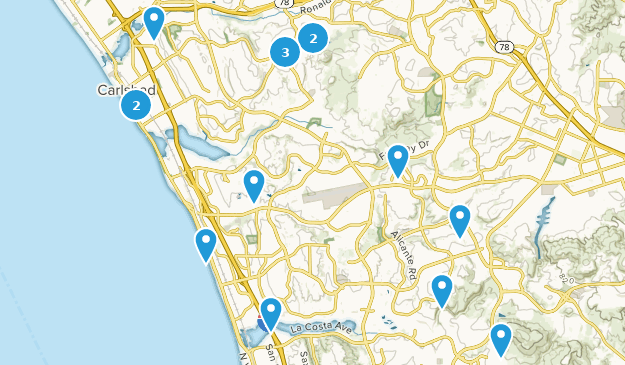 Carlsbad, Kalifornien Map