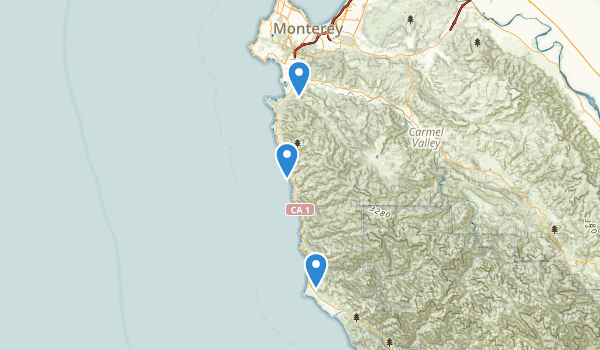Carmel, California Map
