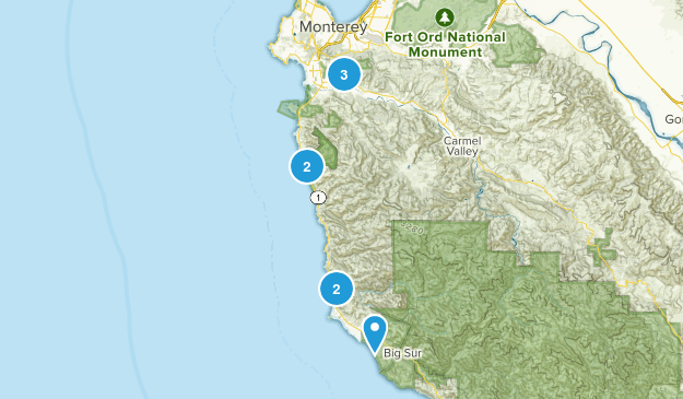 Carmel, California Map