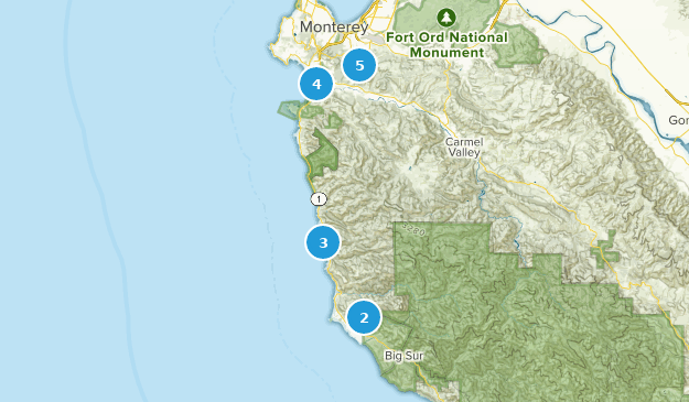 Carmel, Californie Map