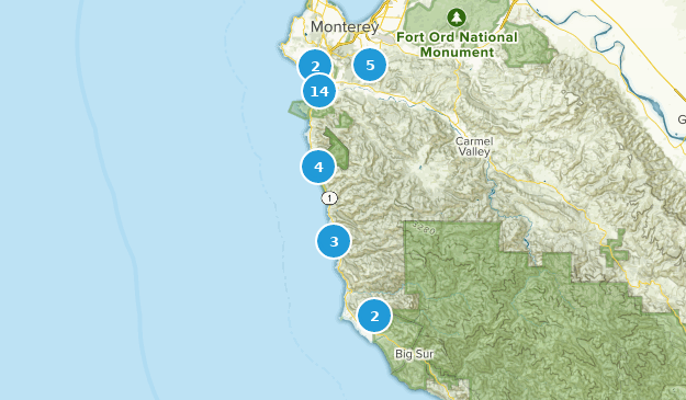 Carmel, California Map
