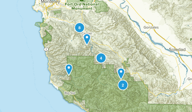 Carmel Valley, California Map