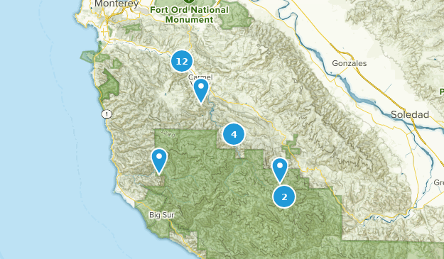 Carmel Valley Village, Californie Map