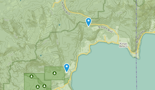 Carnelian Bay, California Map