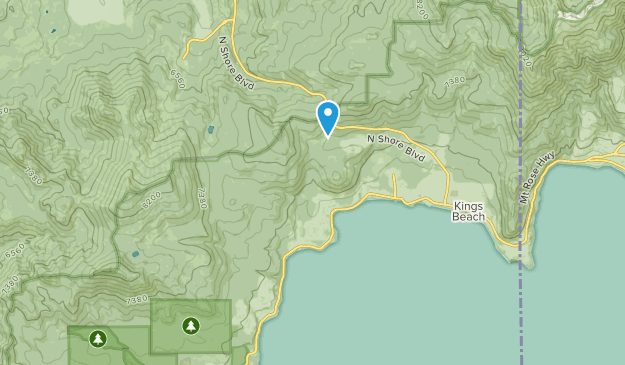 Carnelian Bay, California Map