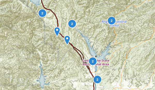 Castaic, California Map