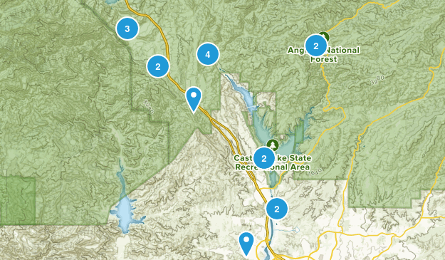 Castaic, California Map