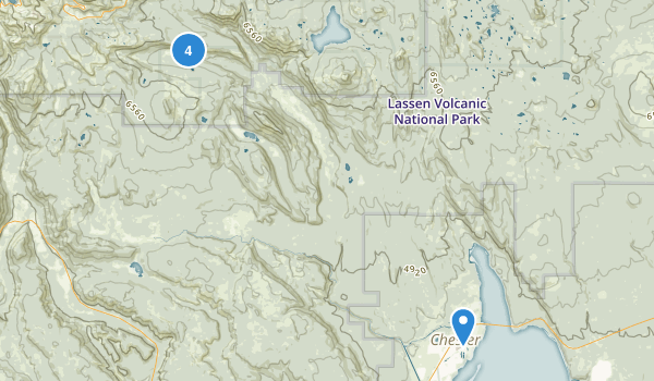 Chester, California Map