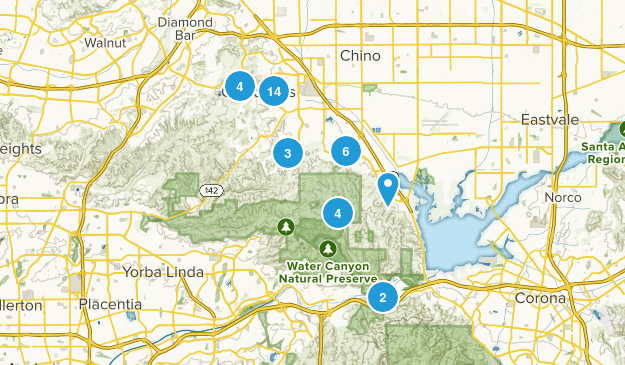 Chino Hills, California Map