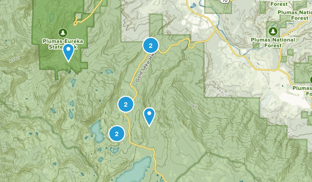 Clio, California Map