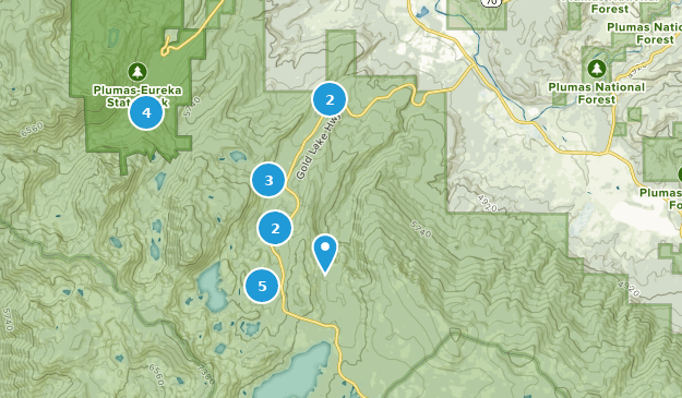 Clio, Californie Map