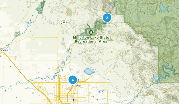 Clovis, California Map